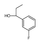 Benzenemethanol, alpha-ethyl-3-fluoro-, (alphaS)- (9CI) structure