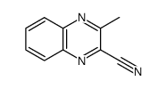 2-Quinoxalinecarbonitrile,3-methyl-结构式