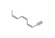 (3E,5E,7E)-nona-3,5,7-trien-1-yne Structure