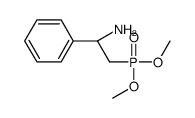 (1R)-2-dimethoxyphosphoryl-1-phenylethanamine Structure