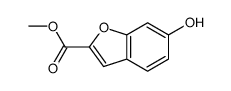 methyl 6-hydroxybenzofuran-2-carboxylate结构式