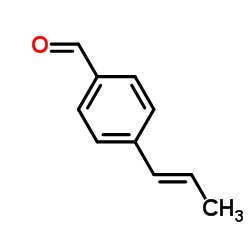 Benzaldehyde, 4-(1-propenyl)- (9CI) Structure