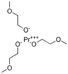 Praseodymium methoxyethoxide, 15-17 in methoxyethanol Structure