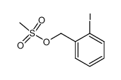 2-iodobenzyl methanesulfonate Structure