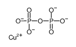 diphosphoric acid, copper(2+) salt structure