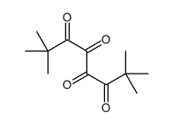 2,2,7,7-tetramethyloctane-3,4,5,6-tetrone structure