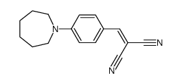 2-[[4-(azepan-1-yl)phenyl]methylidene]propanedinitrile Structure