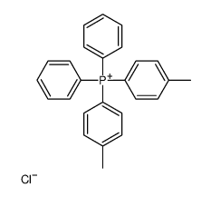 bis(4-methylphenyl)-diphenylphosphanium,chloride结构式