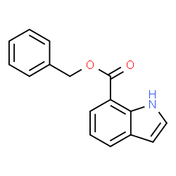 1H-Indole-7-carboxylic acid, phenylmethyl ester picture