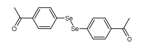 1,2-bis(4-acetylphenyl)diselane Structure