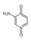 1,4-dioxy-pyrazin-2-ylamine结构式