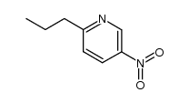 5-nitro-2-propylpyridine结构式