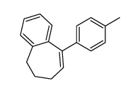 9-(4-Methylphenyl)-6,7-dihydro-5H-benzo[7]annulene Structure