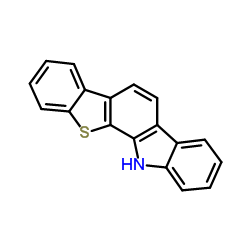 12H-[1]苯并噻吩并[2,3-A]咔唑结构式