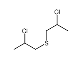 BIS(2-CHLOROPROPYLSULPHIDE) Structure