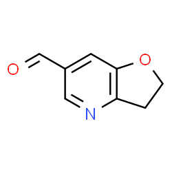 Furo[3,2-b]pyridine-6-carboxaldehyde, 2,3-dihydro- (9CI) Structure