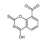 8-Nitro-2-thio-2H-1,3-benzoxazine-2,4(3H)-dione结构式