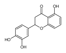 2-(3,4-dihydroxyphenyl)-5-hydroxy-2,3-dihydrochromen-4-one Structure