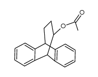 11-Acetoxy-9,10-propano-9,10-dihydroanthracene结构式