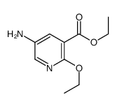 3-Pyridinecarboxylicacid,5-amino-2-ethoxy-,ethylester(9CI) structure