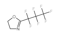 Oxazole,2-(1,1,2,2,3,3,3-heptafluoropropyl)-4,5-dihydro- Structure