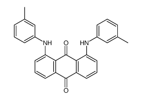 1,8-bis[(3-methylphenyl)amino]anthraquinone Structure