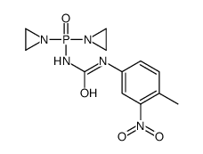 1-[bis(aziridin-1-yl)phosphoryl]-3-(4-methyl-3-nitrophenyl)urea Structure