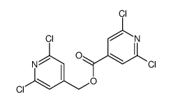 (2,6-dichloropyridin-4-yl)methyl 2,6-dichloropyridine-4-carboxylate Structure