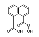 8-carbonoperoxoylnaphthalene-1-carboxylic acid Structure