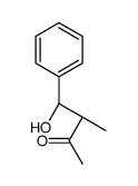 (3R,4R)-4-hydroxy-3-methyl-4-phenylbutan-2-one Structure