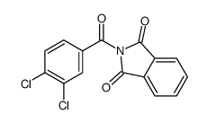 2-(3,4-dichlorobenzoyl)isoindole-1,3-dione结构式