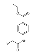 ethyl 4-[(2-bromoacetyl)amino]benzoate结构式