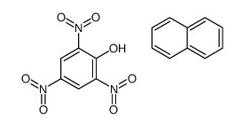 naphthalene,2,4,6-trinitrophenol Structure