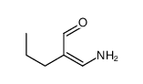 2-(aminomethylidene)pentanal结构式