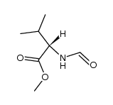 (S)-methyl 2-formamido-3-methylbutanoate结构式