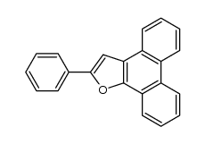 2-phenylphenanthro[9,10-b]furan Structure