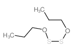 Disulfide,dipropoxy structure