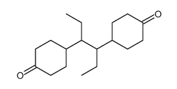 4-[4-(4-oxocyclohexyl)hexan-3-yl]cyclohexan-1-one Structure