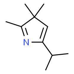 3H-Pyrrole,2,3,3-trimethyl-5-(1-methylethyl)-(9CI) structure