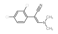 2-(2,4-DICHLOROPHENYL)-3-(DIMETHYLAMINO)ACRYLONITRILE结构式