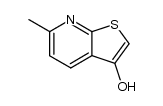 6-methyl-thieno[2,3-b]pyridin-3-ol结构式