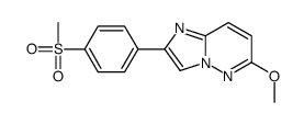 6-Methoxy-2-[4-(methylsulfonyl)phenyl]imidazo[1,2-b]pyridazine picture