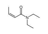 N,N-diethylbut-2-enamide Structure