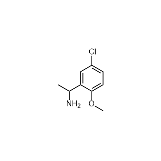 1-(5-Chloro-2-methoxyphenyl)ethanamine Structure