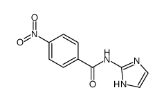 N-(1H-imidazol-2-yl)-4-nitrobenzamide structure