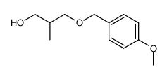 (+/-)-3-(4-methoxybenzyl)oxy-2-methyl-1-propanol结构式