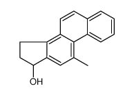 11-methyl-16,17-dihydro-15H-cyclopenta[a]phenanthren-17-ol结构式