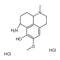 (7R,9aS)-7-amino-5-methoxy-1-methyl-2,3,7,8,9,9a-hexahydrobenzo[de]quinolin-6-ol,dihydrochloride Structure