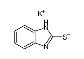 2-benzimidazolethione potassium salt Structure