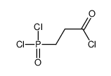 3-dichlorophosphorylpropanoyl chloride Structure